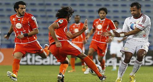 هدف قاتل يقود عجمان لتخطي الظفرة في كأس المحترفين الإماراتية